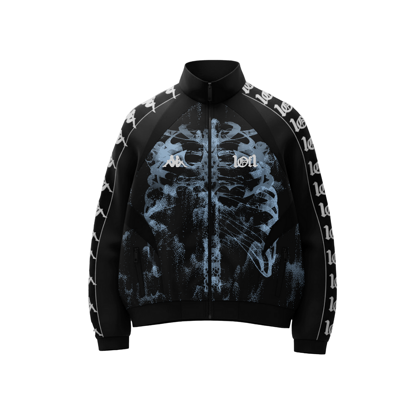 1of1 Kappa Black & Blue Track Jacket