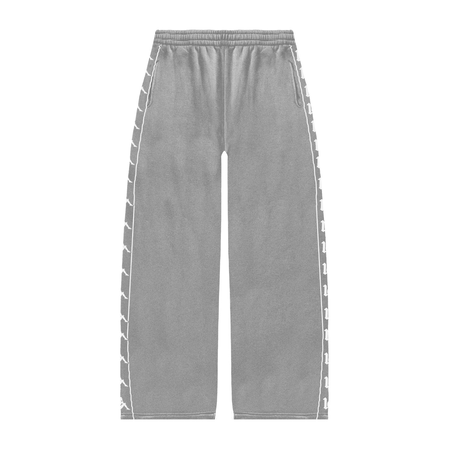 1of1 Kappa Heritage Wide Cut Grey Sweat pants