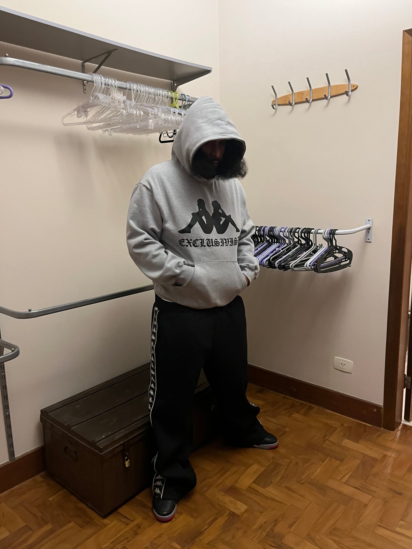 1of1 Kappa Heritage Grey Hoodie