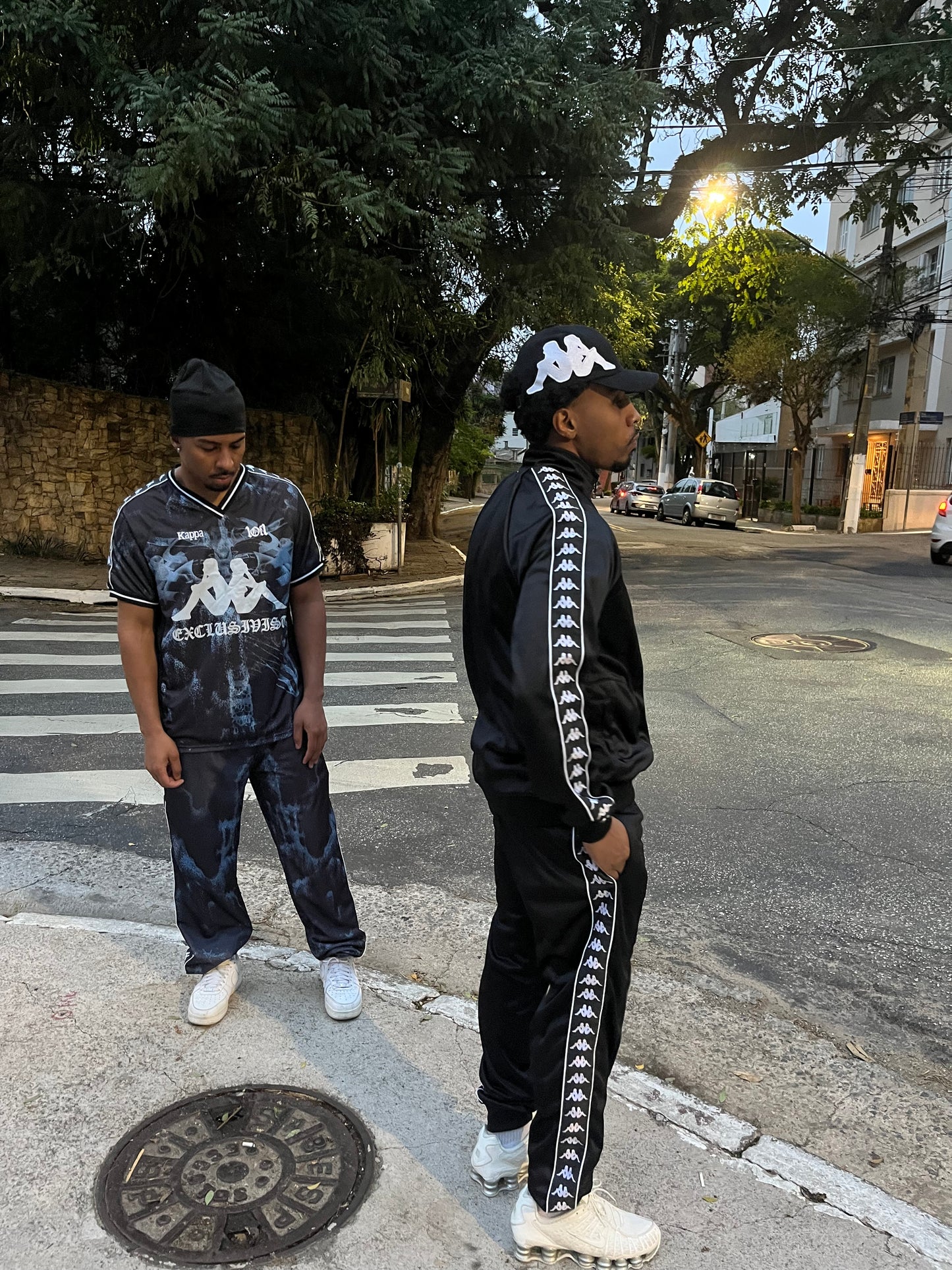 1of1 Kappa Black Track Pants