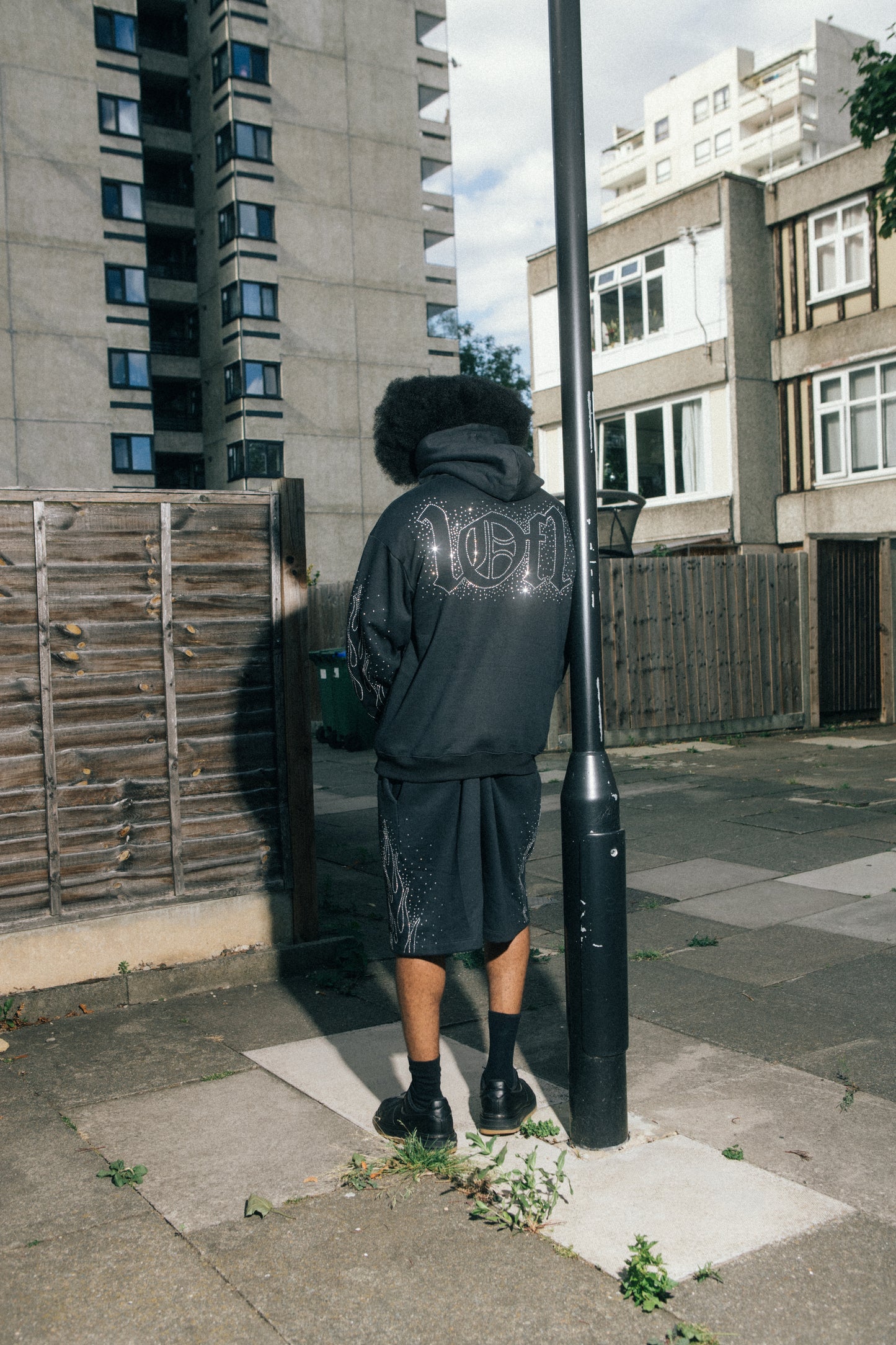 Black Gemstones Hoodie
