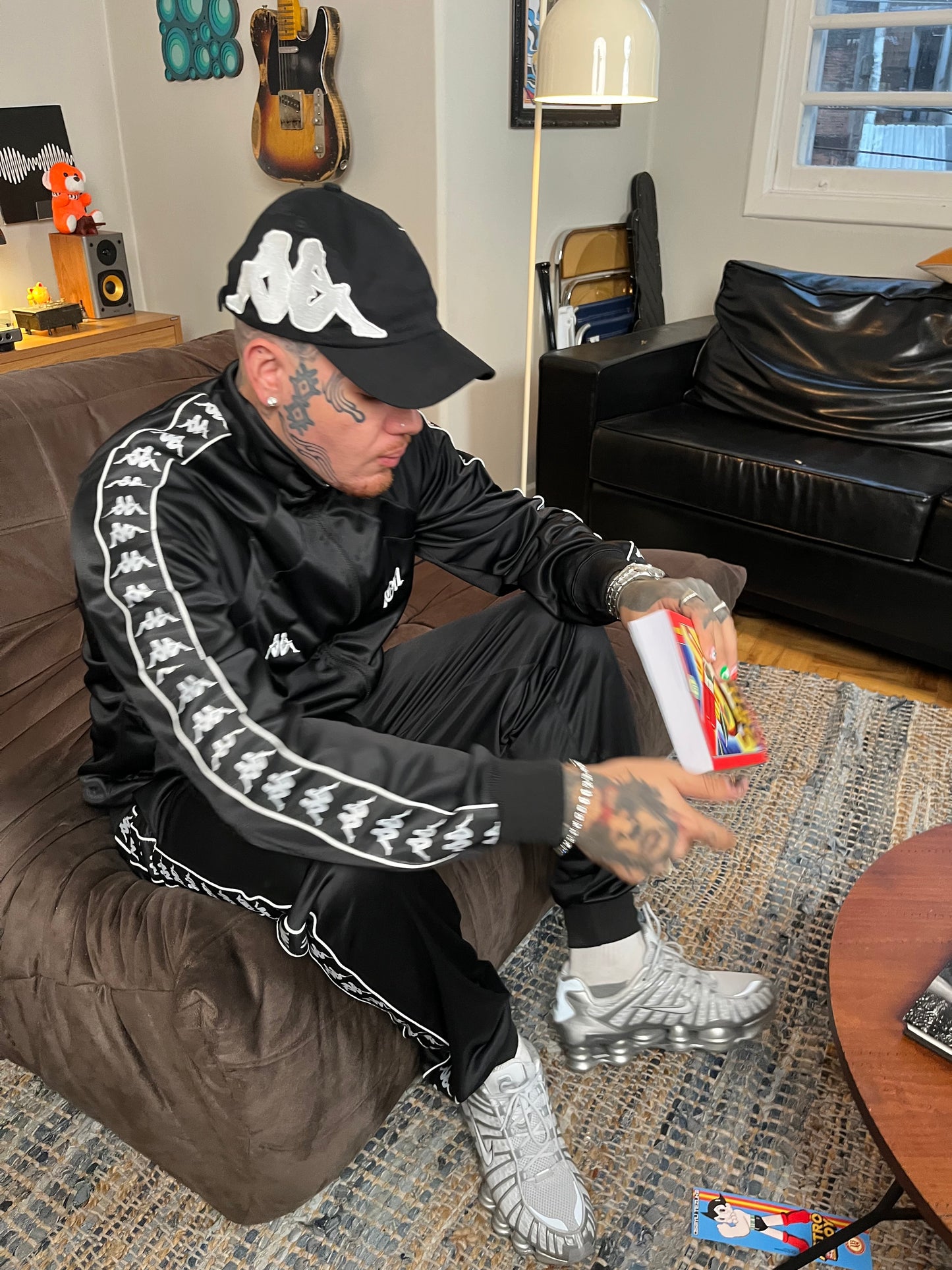 1of1 Kappa Black Track Jacket