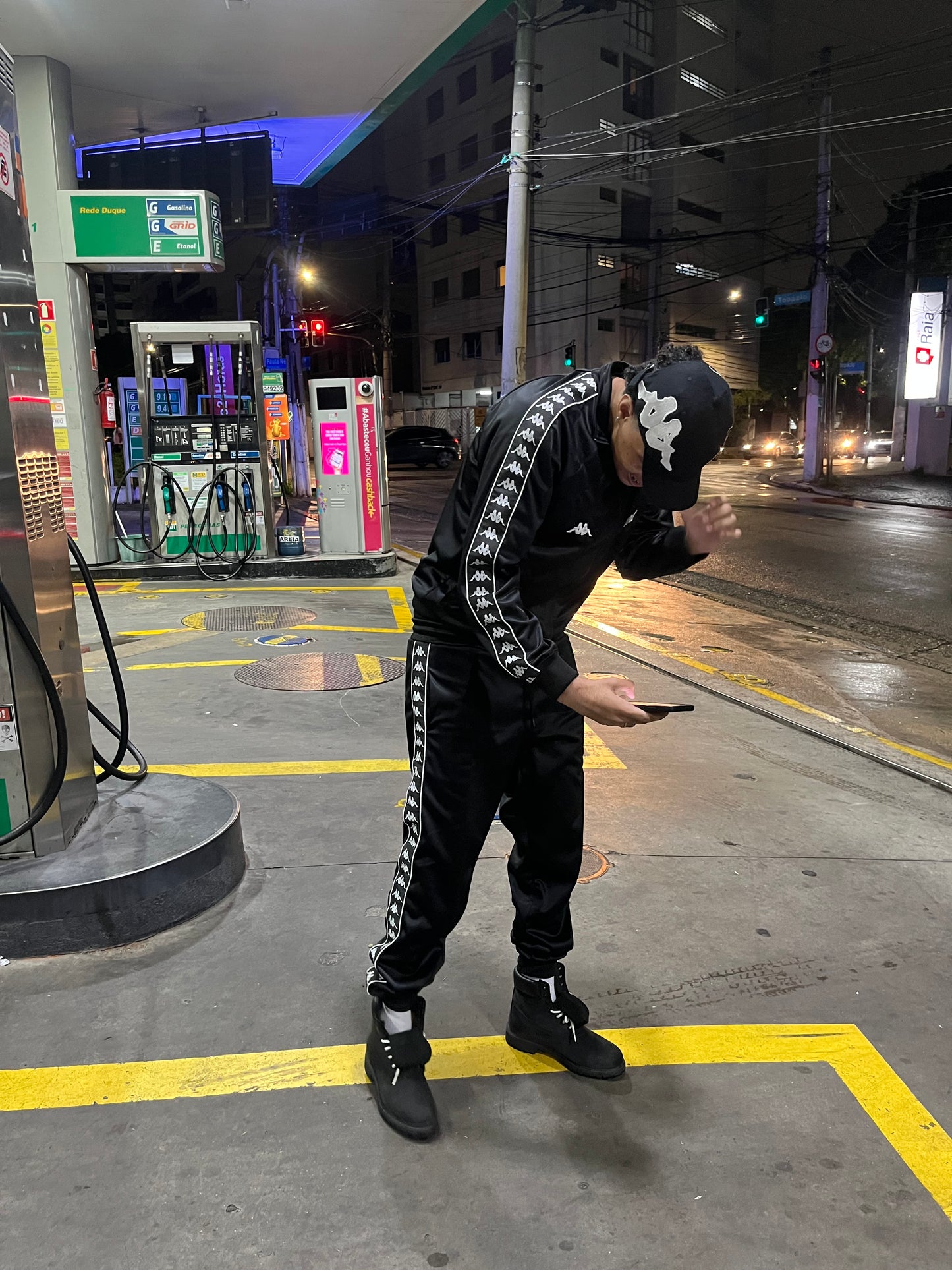 1of1 Kappa Black Track Pants