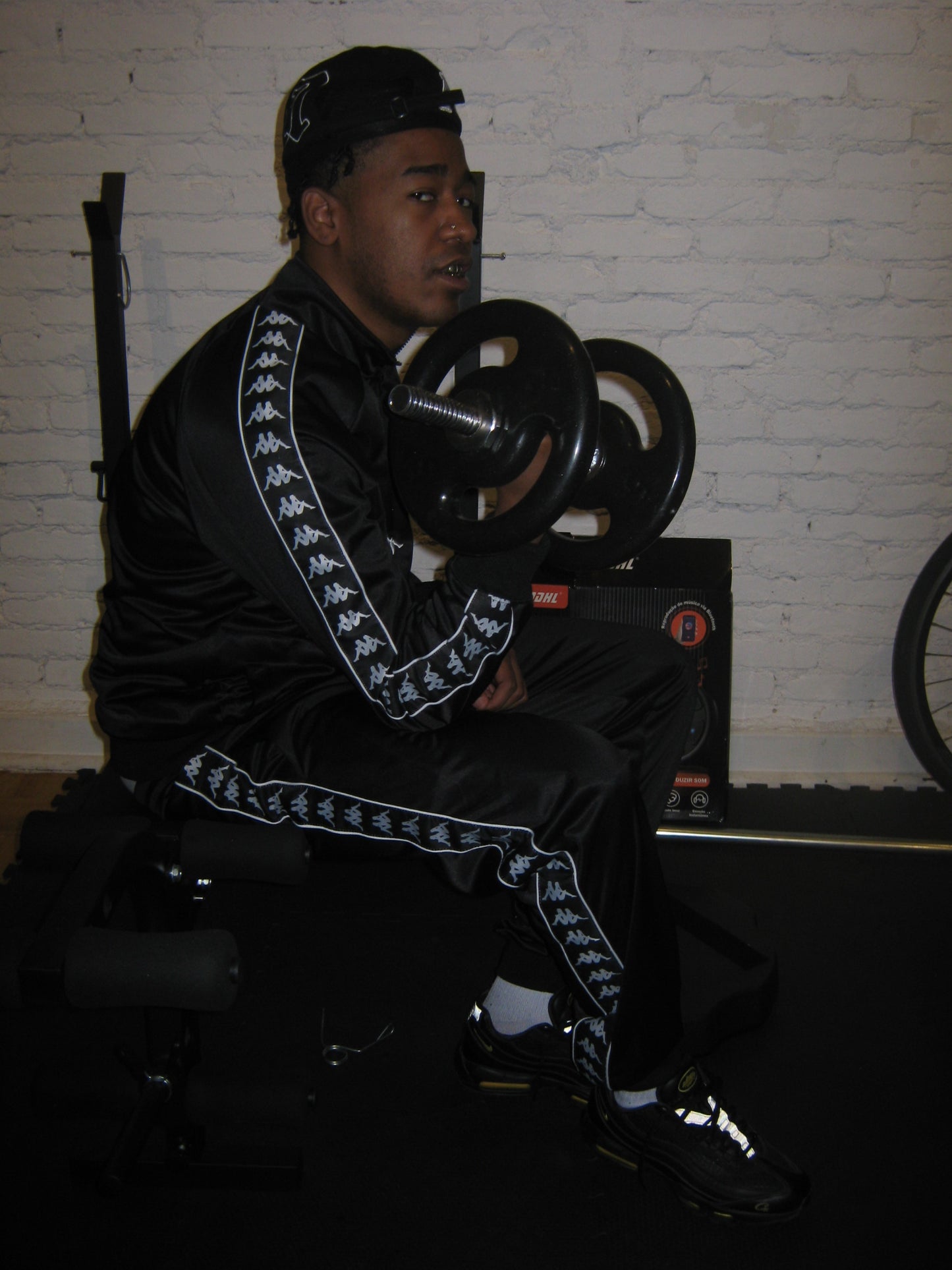 1of1 Kappa Black Track Jacket