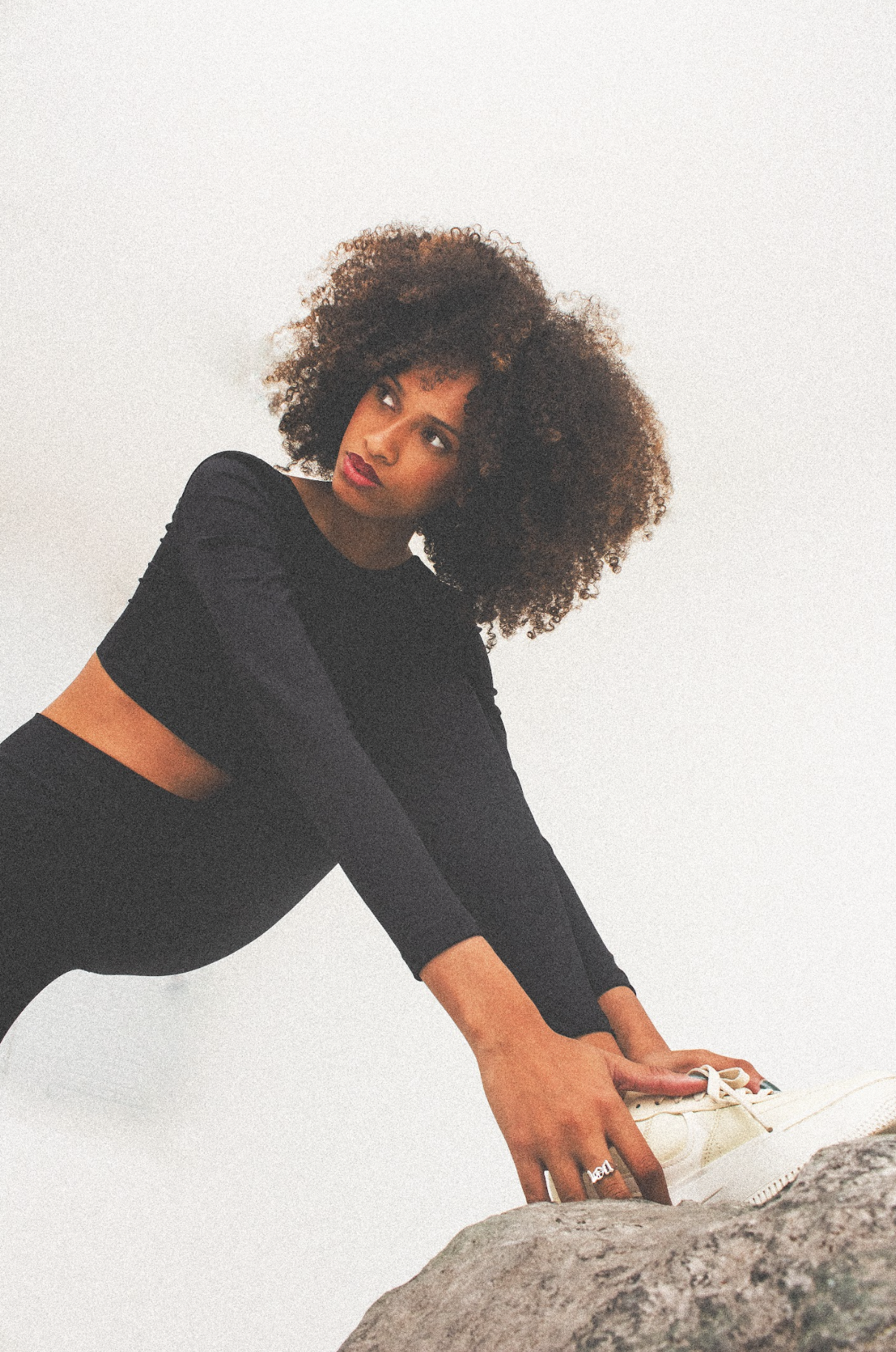 EXCLUSIFIT TECH LONG SLEEVE CROPPED