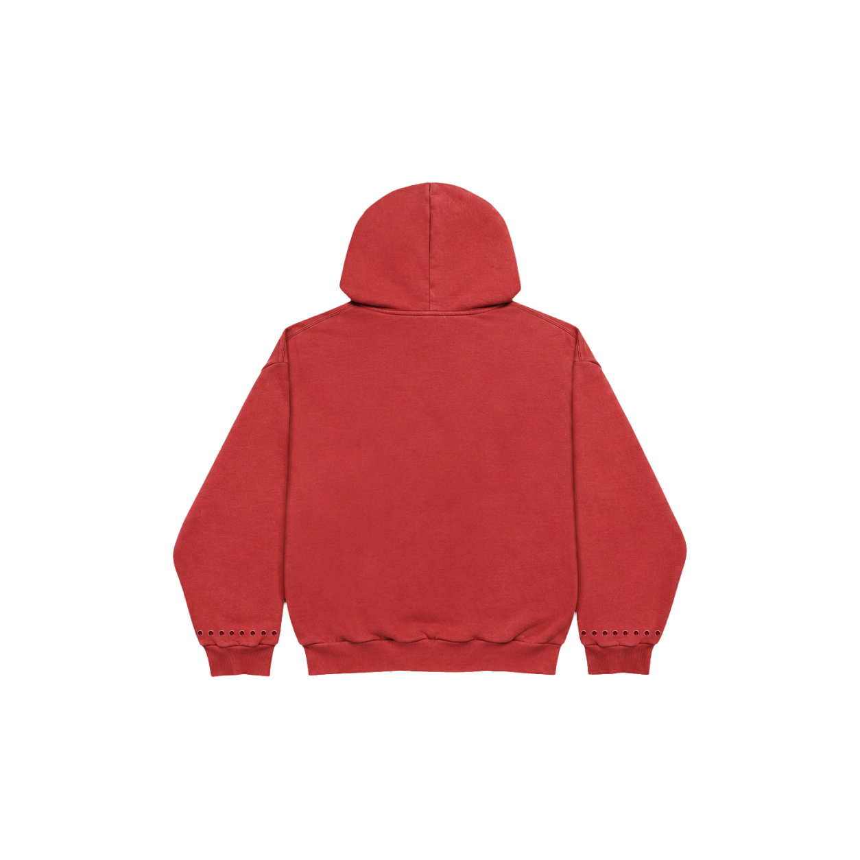 Hoodie Zip Vermelho "The Reaper" Ed Hardy & 1OF1 Exclusivist