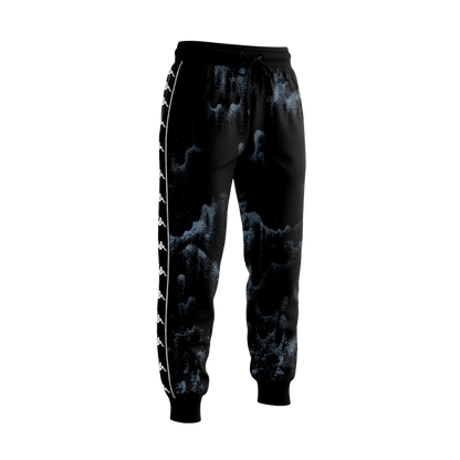 1of1 Kappa Black & Blue Track Pants