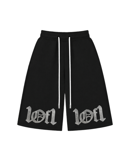 Bermuda Preta "Ghost Leather Field"