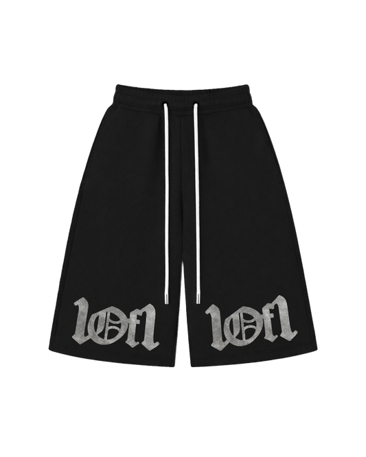 Bermuda Preta "Ghost Leather Field"