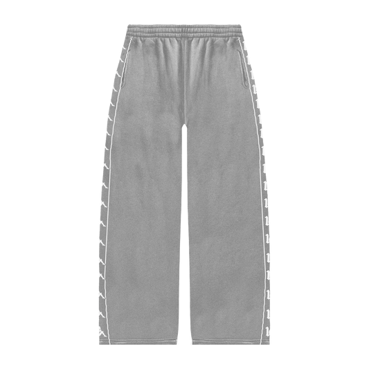 1of1 Kappa Heritage Wide Cut Grey Sweat pants
