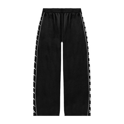 1of1 Kappa Heritage Wide Cut Black Sweat pants