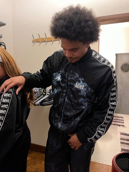1of1 Kappa Black & Blue Track Jacket