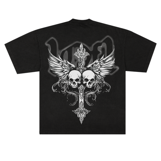 H1DDEN ANGELS STONED BLACK TEE