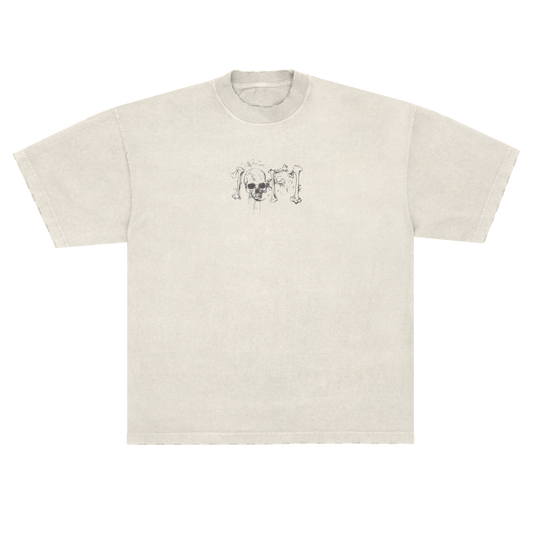 H1DDEN ANGELS OFF WHITE TEE