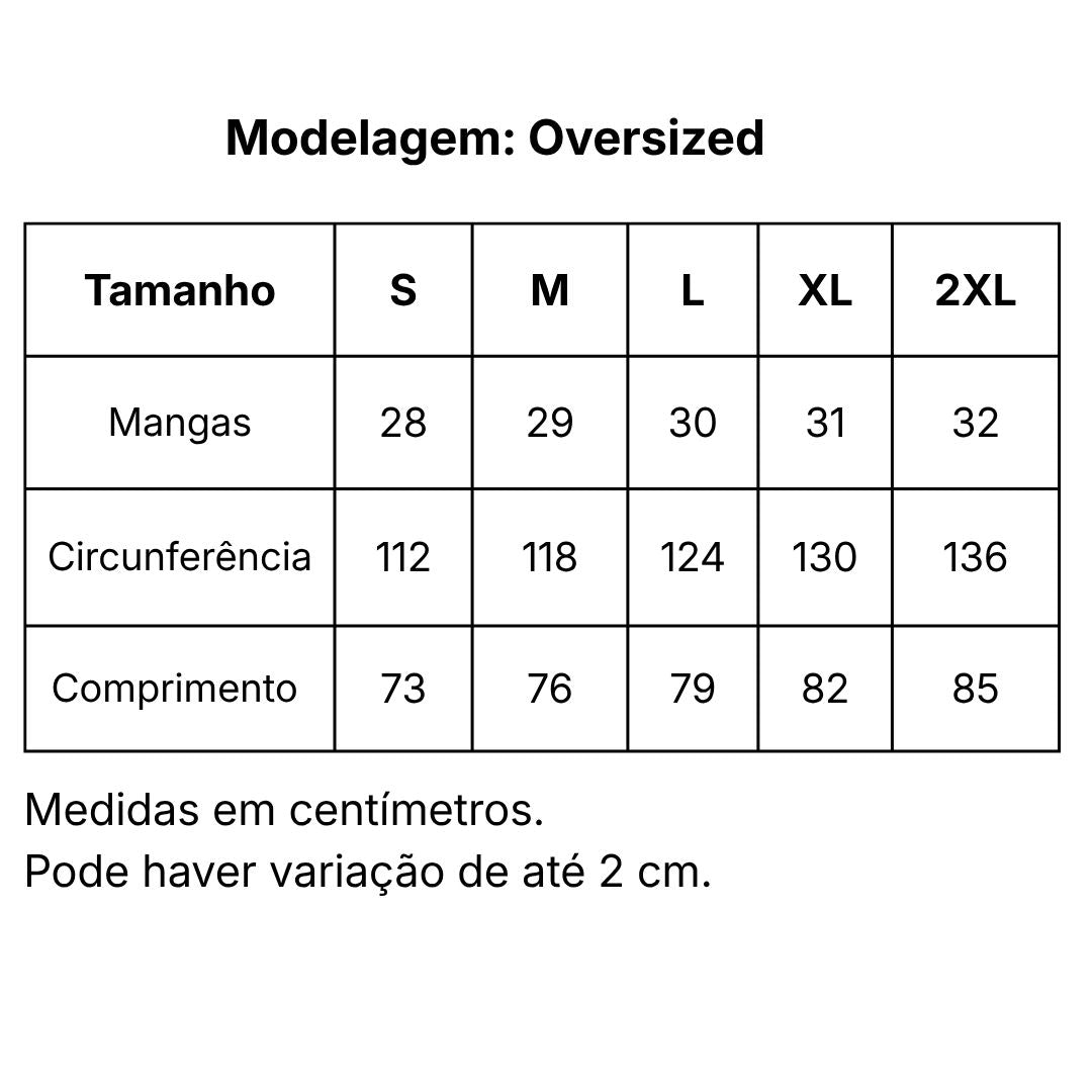 Tabela de Medidas