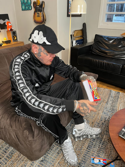 1of1 Kappa Black Track Pants