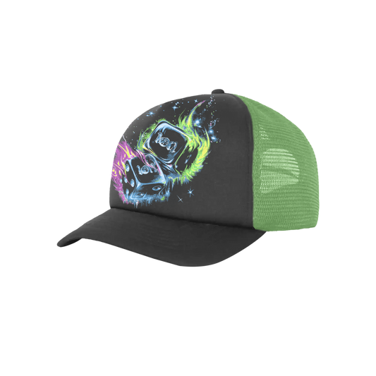 H1GH ROLLER PACK GREEN TRUCKER HAT