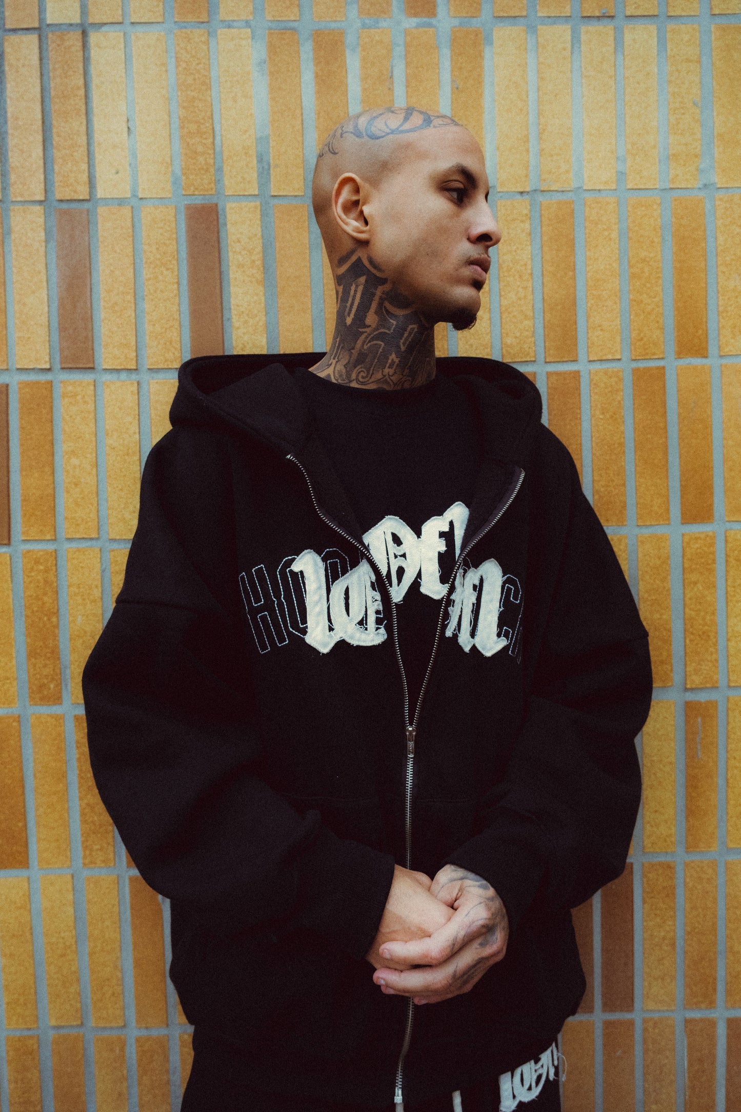 1OF1 Hoodrich Black Zip Jacket