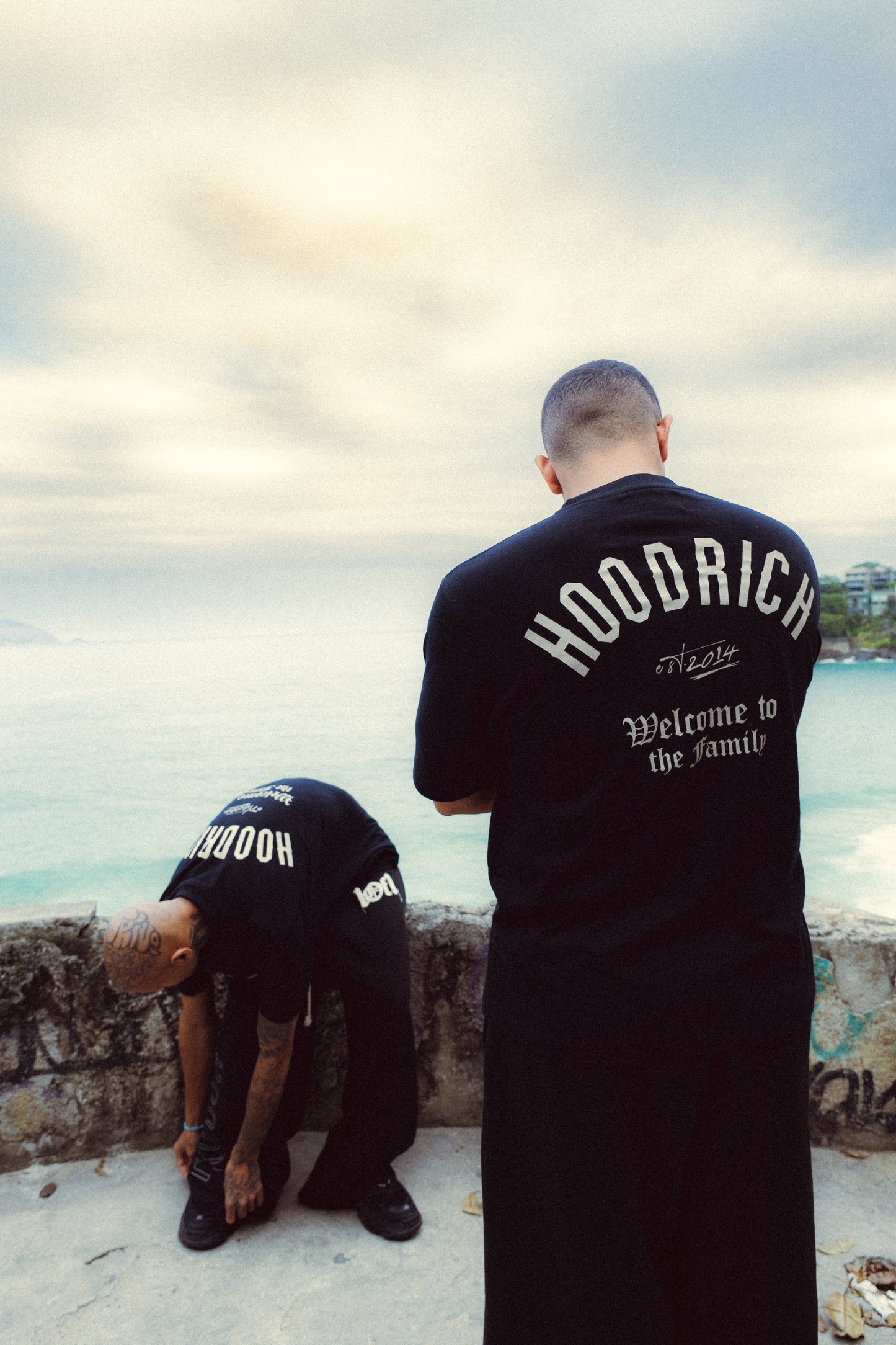 1OF1 Welcome Black Tee