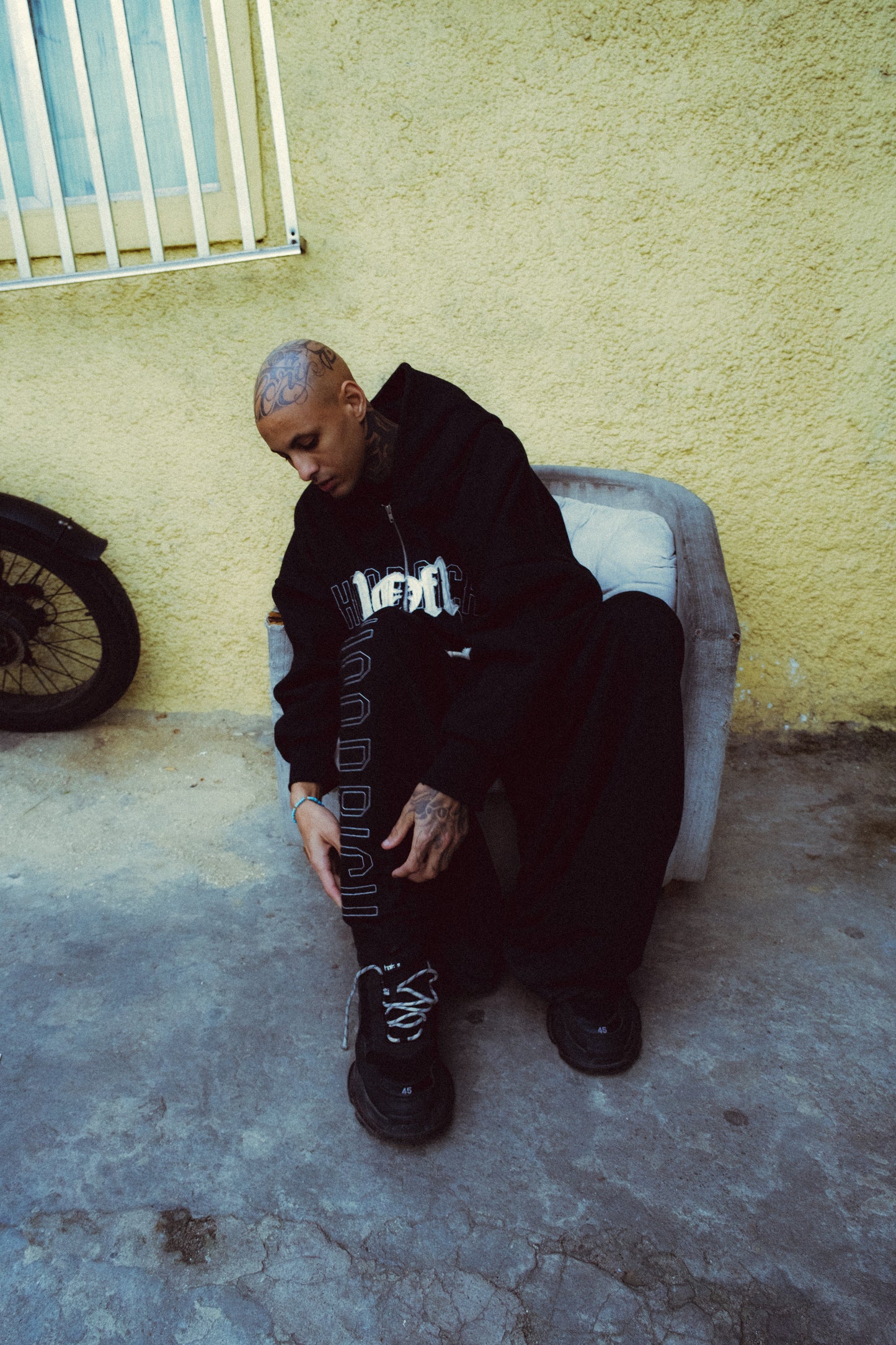 1OF1 Hoodrich Black Pants
