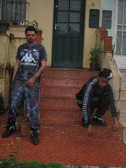 1of1 Kappa Black & Blue Track Pants