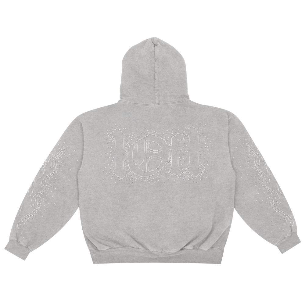 Grey Gemstones Hoodie