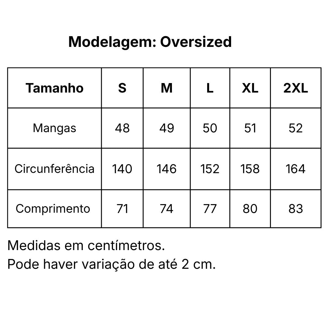 Tabela de Medidas