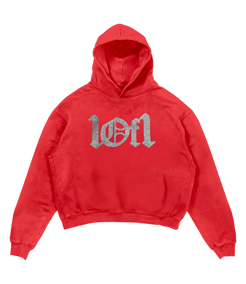Red VVS 1of1 Hoodie