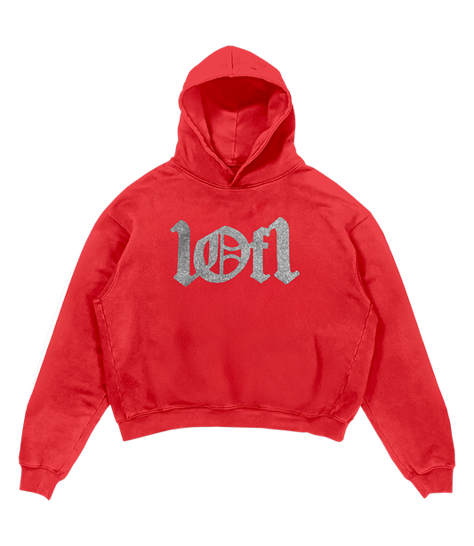 Red VVS 1of1 Hoodie