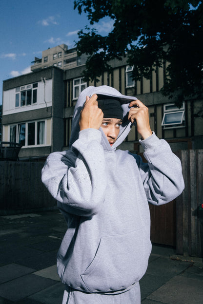 Grey Gemstones Hoodie