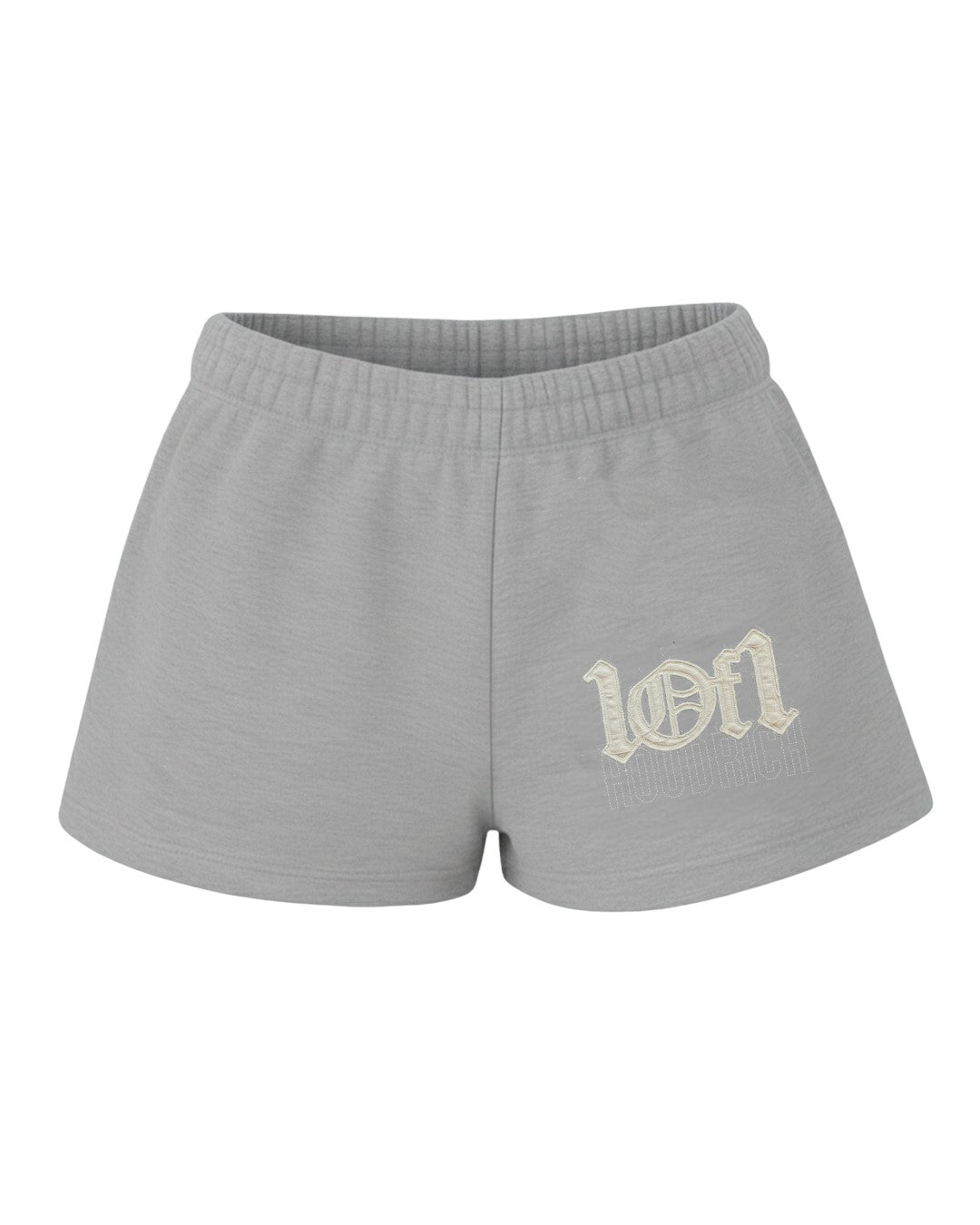 1OF1 Hoodrich Women's Mini Shorts Grey