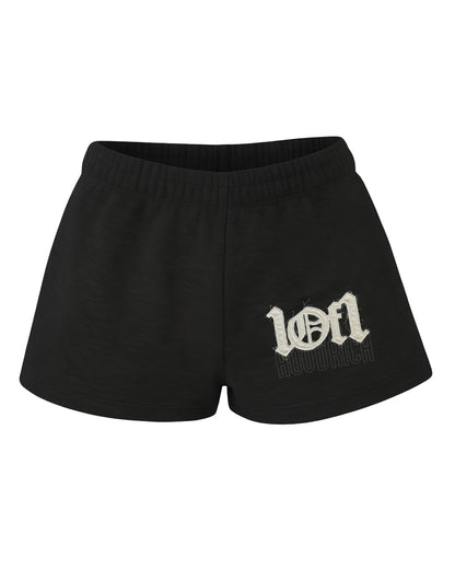 1OF1 Hoodrich Women's Mini Shorts Black