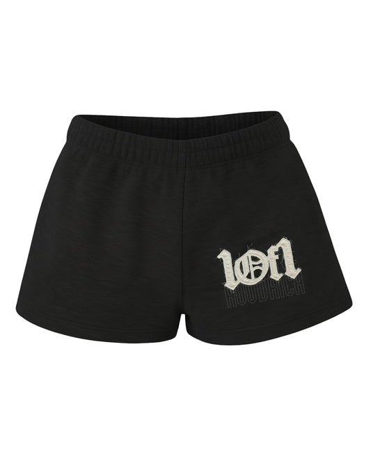 1OF1 Hoodrich Women's Mini Shorts Black