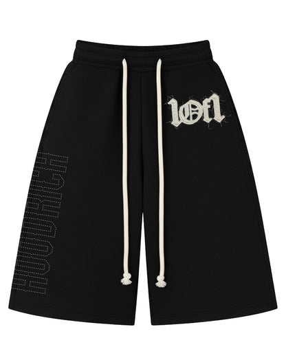 1OF1 Hoodrich Men's Long Shorts Black
