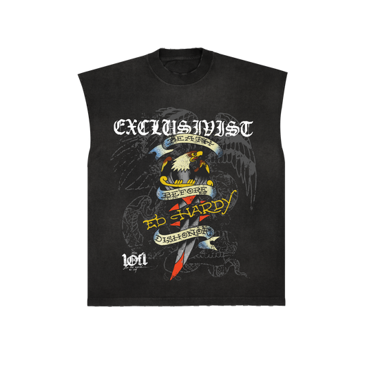 Regata Preta "Death Before Dishonor II" Ed Hardy & 1OF1 Exclusivist