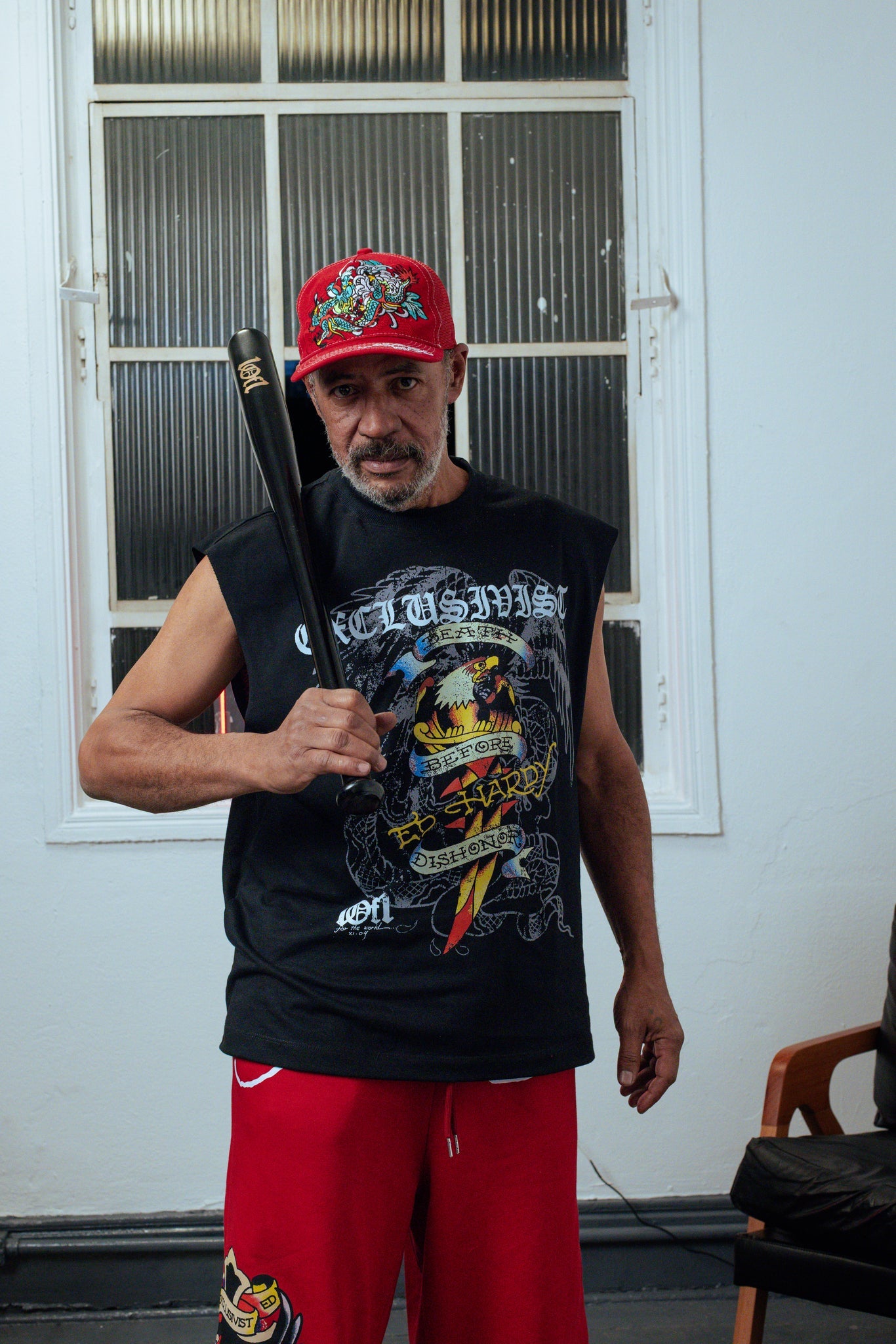 Regata Preta "Death Before Dishonor II" Ed Hardy & 1OF1 Exclusivist