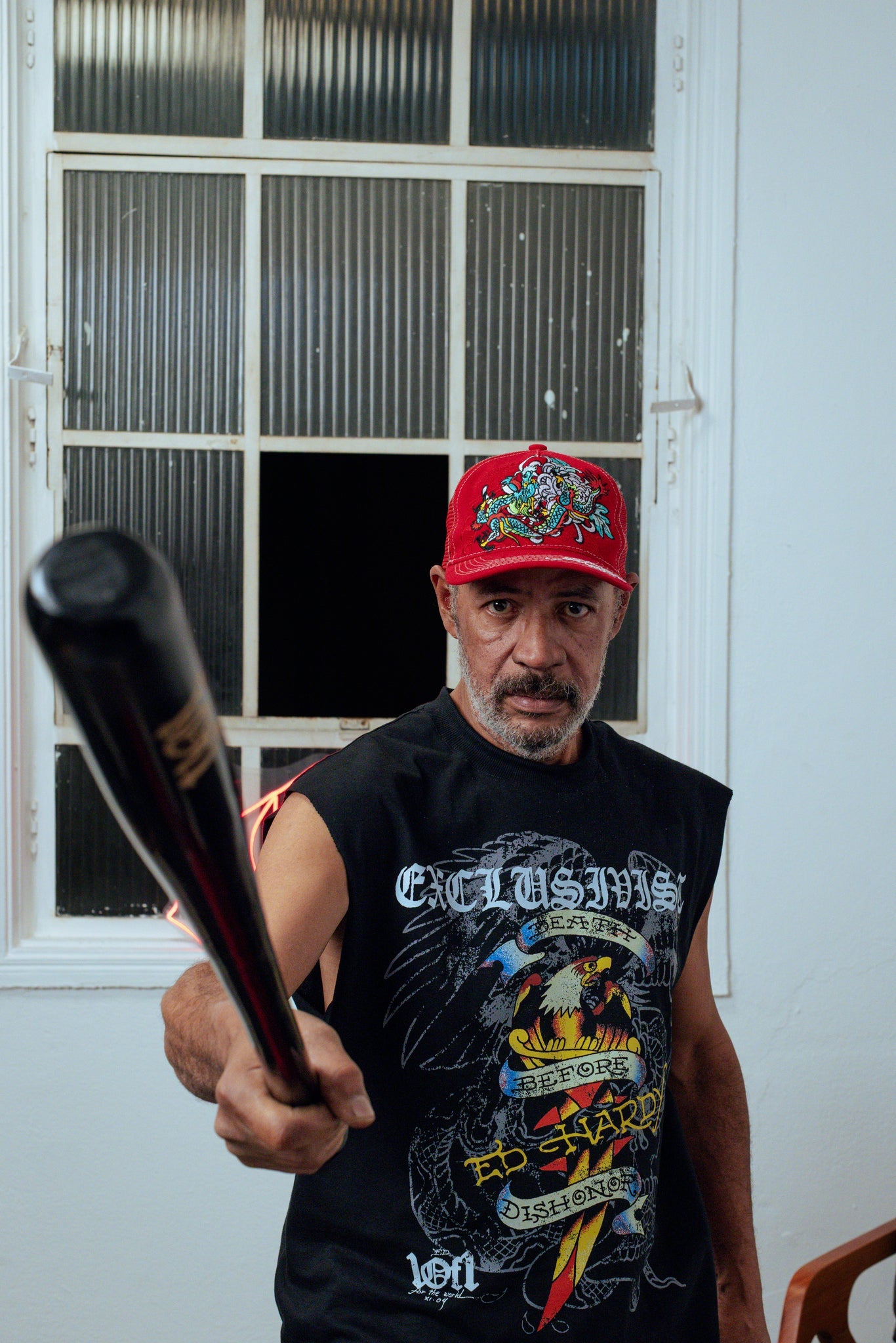 Regata Preta "Death Before Dishonor II" Ed Hardy & 1OF1 Exclusivist