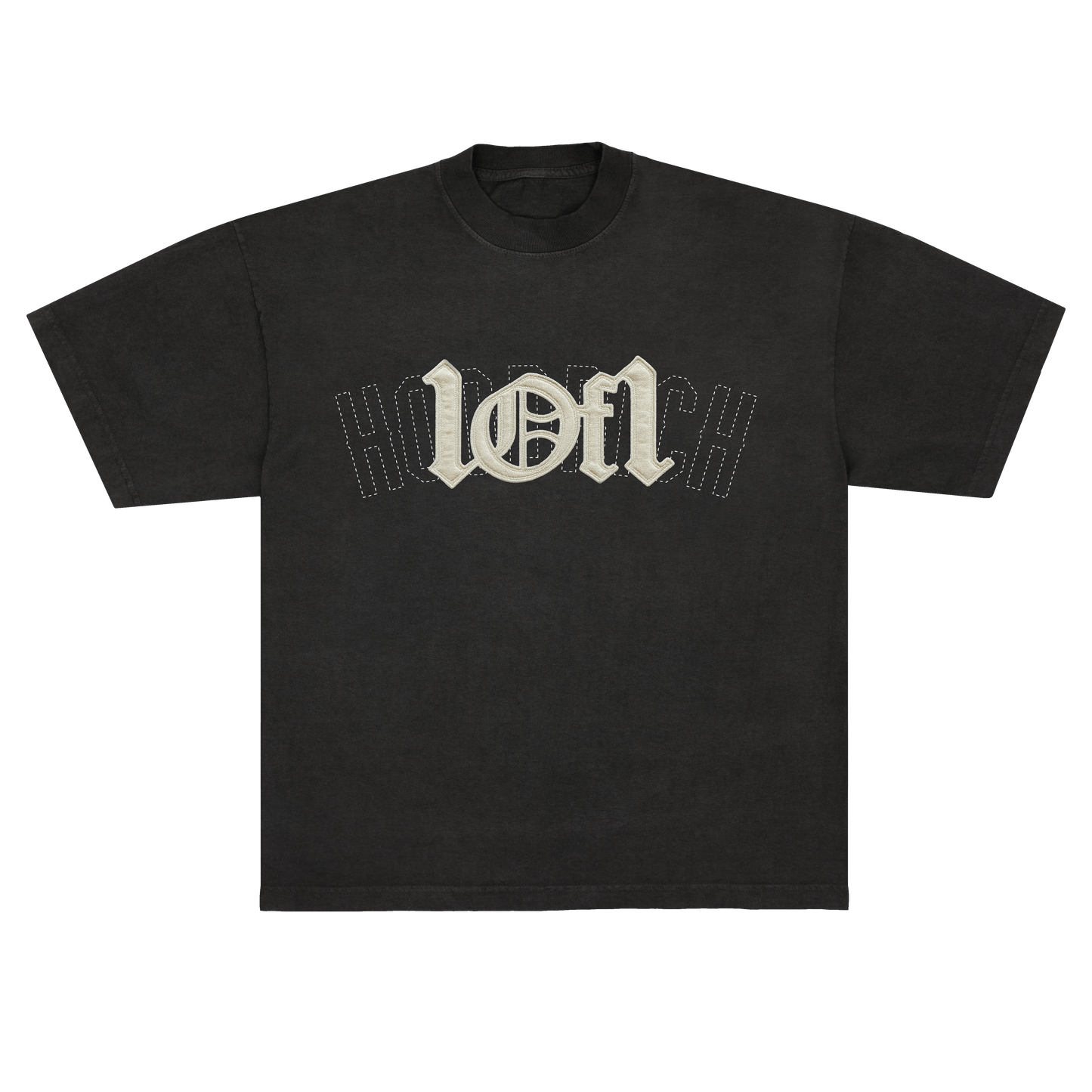 1OF1 Hoodrich Black Tee