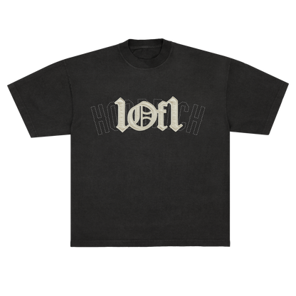 1OF1 Hoodrich Black Tee