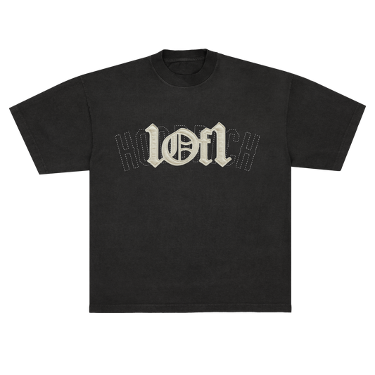 1OF1 Hoodrich Black Tee