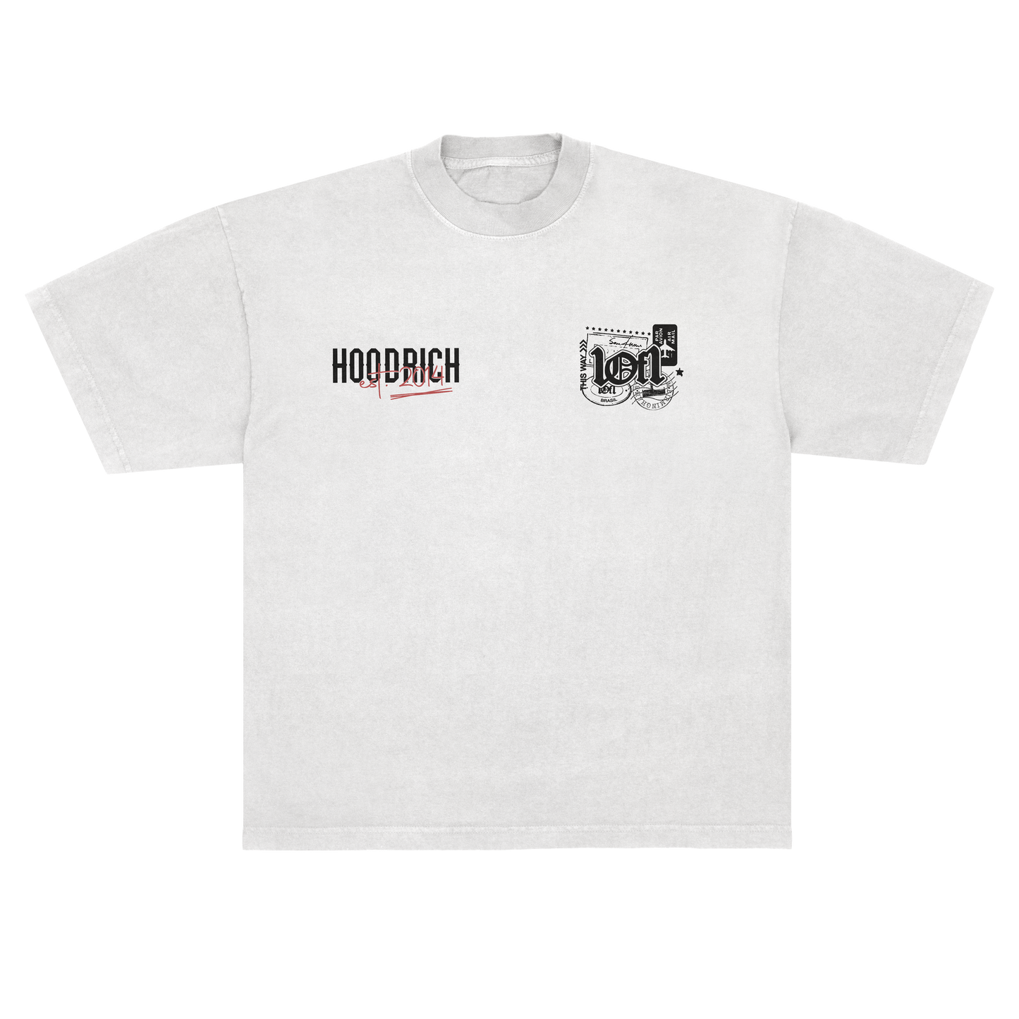 1OF1 Hoodrich SP White Tee