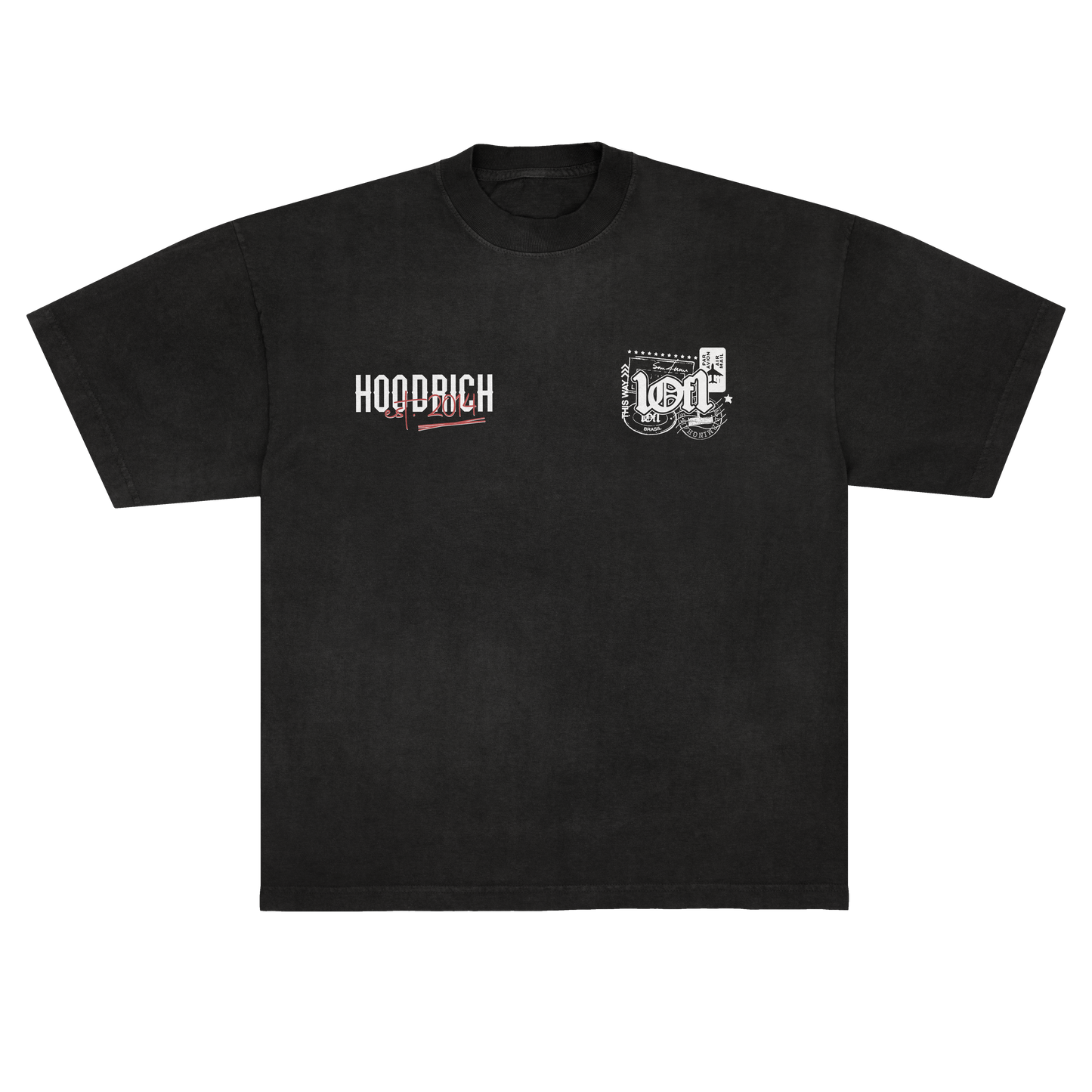 1OF1 Hoodrich SP Black Tee